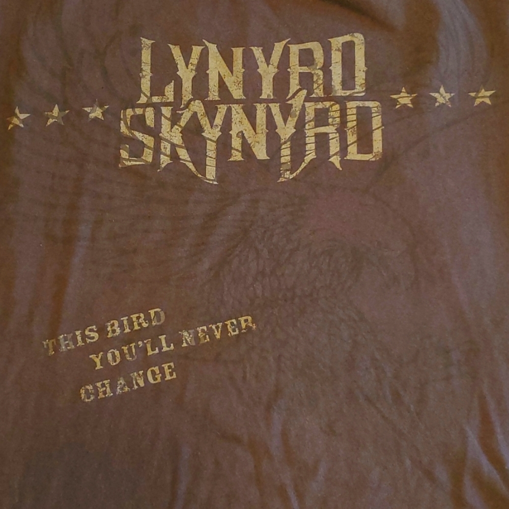 Lynyrd Skynyrd 2008 "This Bird You'll Never Change" Concert T-shirt